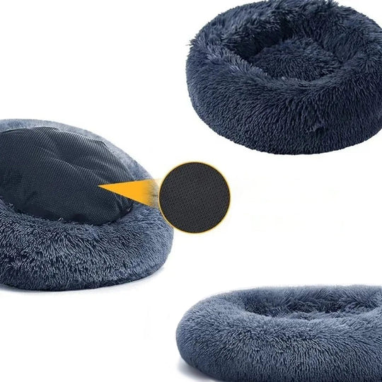 Panier orthopédique chien rond ultra moelleux
