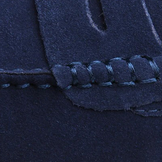 Mocassin orthopédique homme suède souple et casual