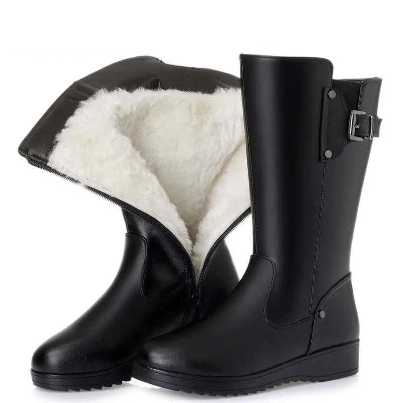 Botte orthopédique femme imperméable haute polaire