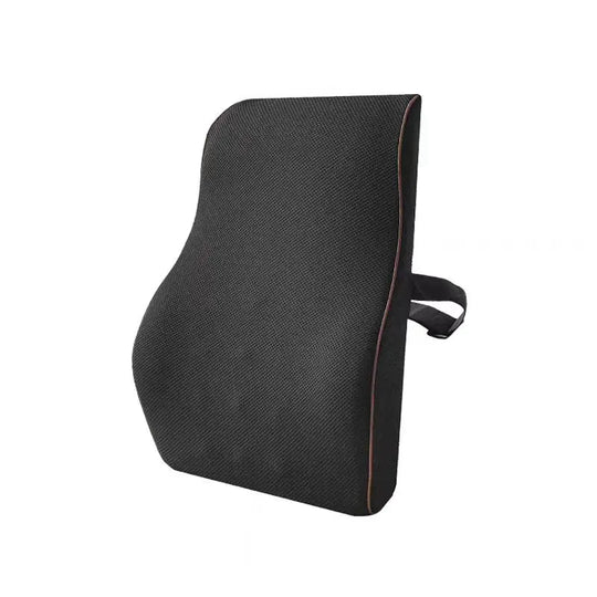 Coussin orthopédique dos ergonomique pour siège de bureau noir