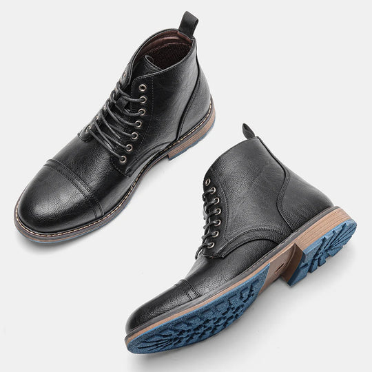 Botte orthopédique homme classique à lacets