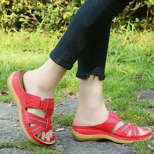 Claquette orthopédique femme confort quotidien
