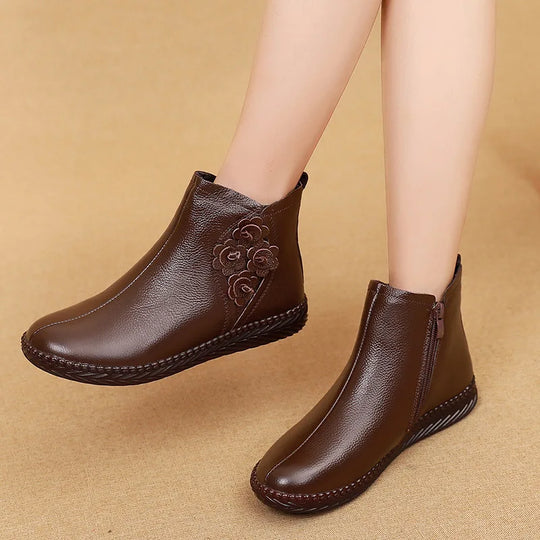 Botte orthopédique femme look urbain