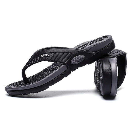 Tong orthopédique homme massante et antidérapante