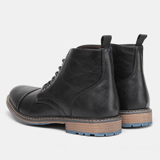 Botte orthopédique homme classique à lacets