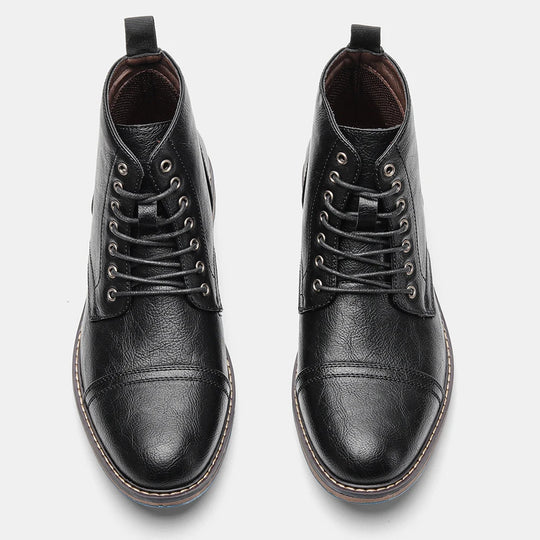 Botte orthopédique homme classique à lacets