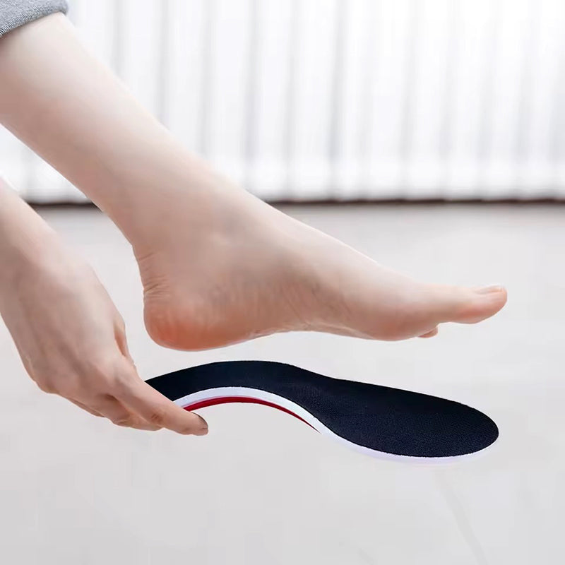 Semelle orthopédique pied plat légère et fine soulage