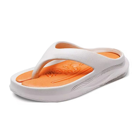 Tong orthopédique homme confort quotidien beige
