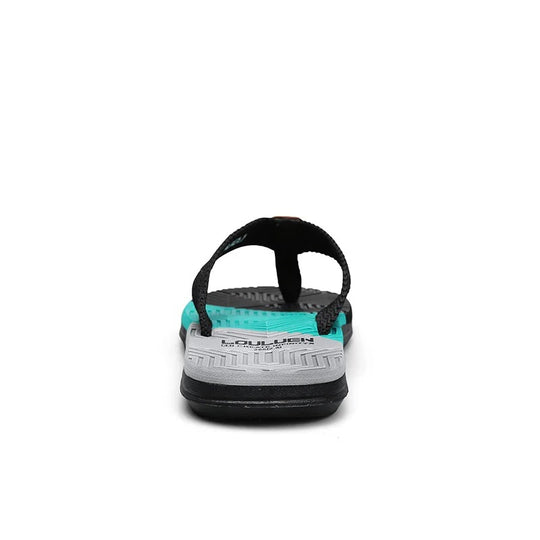 Tong orthopédique homme style tressé léger