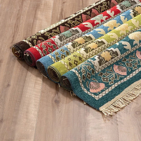 Tapis de prière orthopédique décoratif à motifs traditionnels