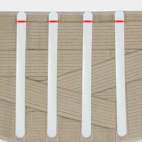 Corset orthopédique lombaire maintien renforcé avec sangles latérales