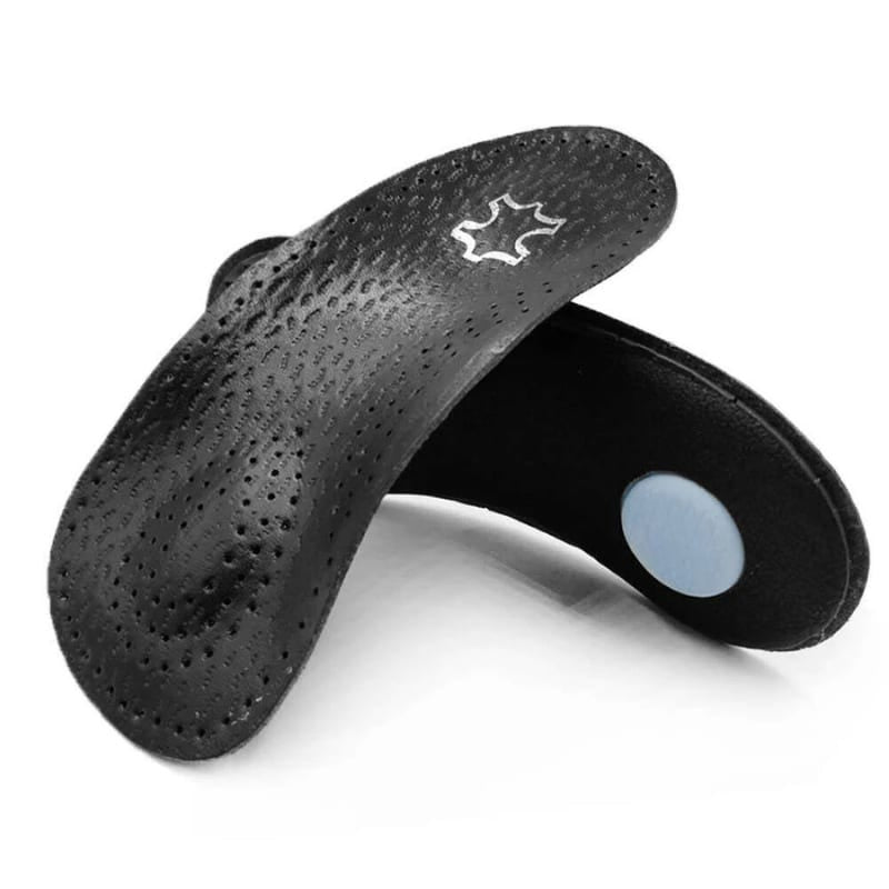 Talonnette orthopédique en cuir soutien plantaire quotidien
