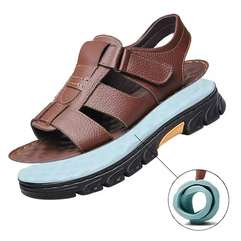 Sandale orthopédique homme confort enveloppant