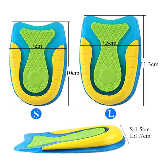 Talonnette orthopédique gel confort pour marche