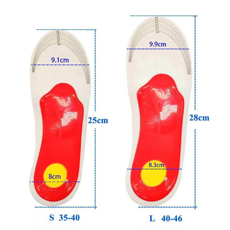 Semelle orthopédique pied plat légère et fine