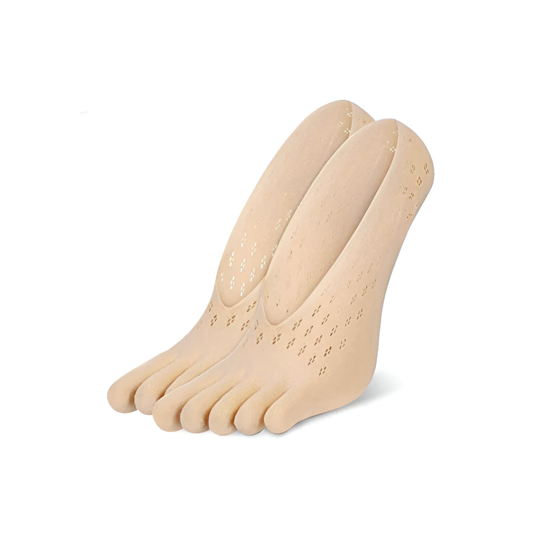 Chaussette orthopédique femme invisible à orteils séparés