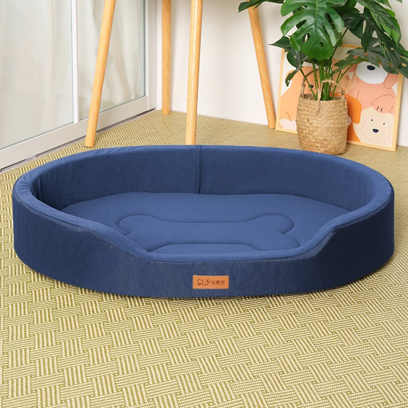 Panier orthopédique chien forme sofa avec coussin intégré