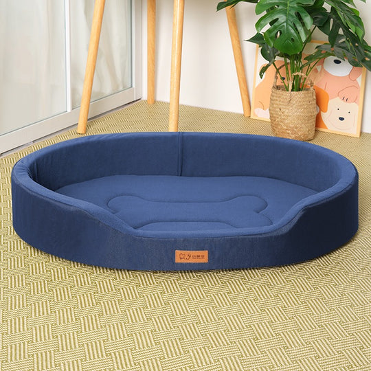 Panier orthopédique chien forme sofa avec coussin intégré