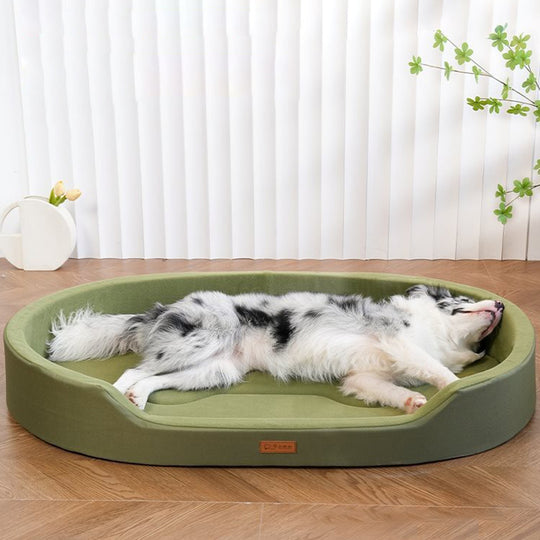 Panier orthopédique chien forme sofa avec coussin intégré