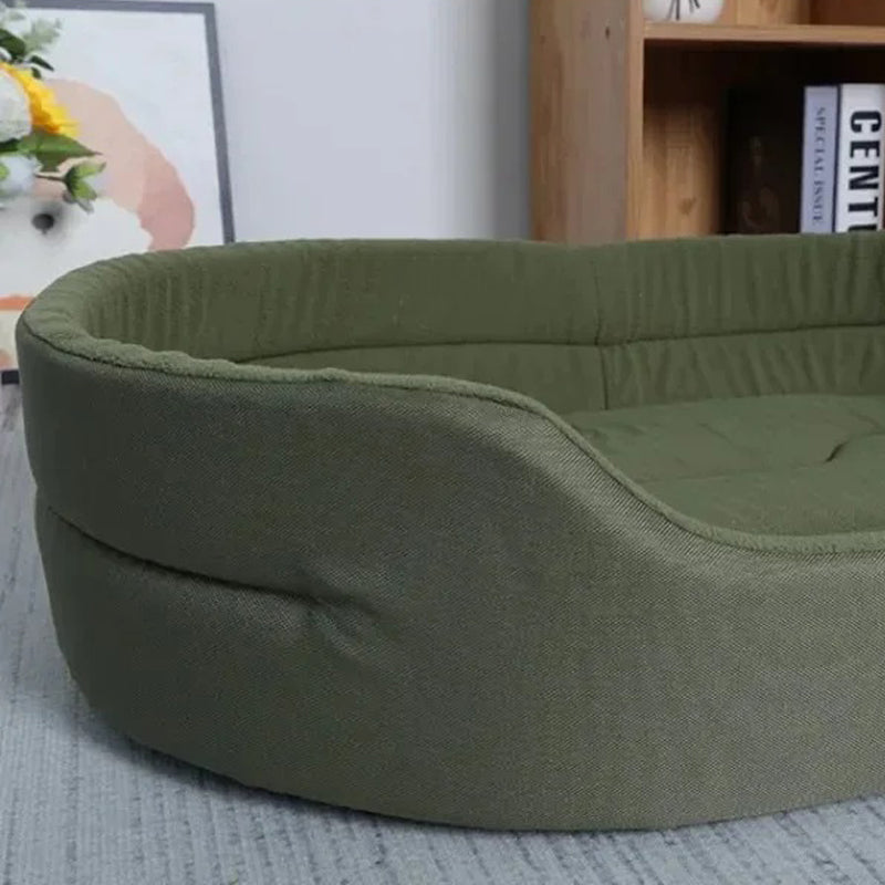 Panier orthopédique chien forme sofa avec coussin intégré