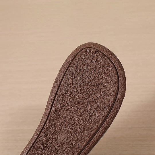 Mocassin orthopédique femme ajouré respirant