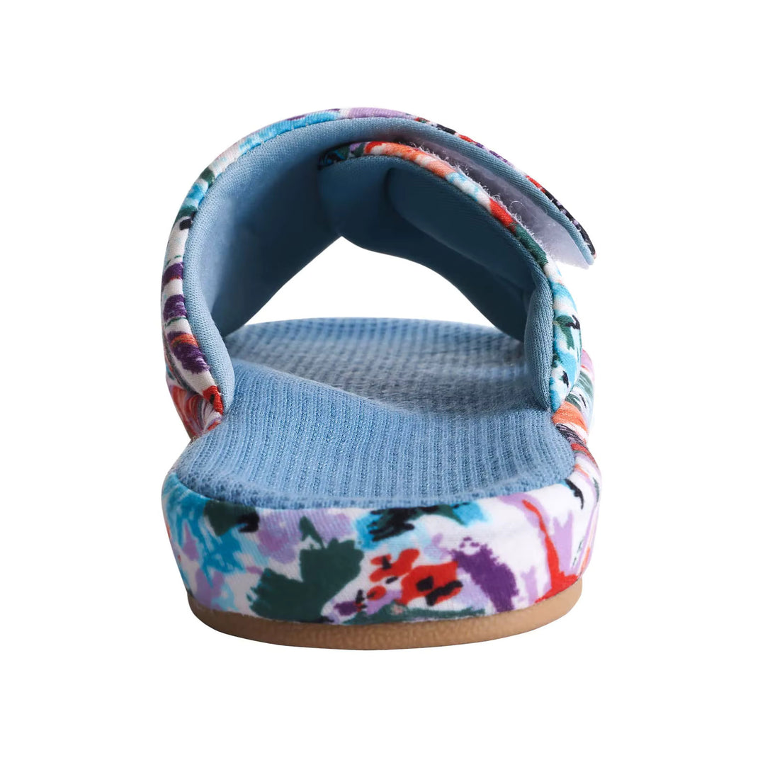 Chausson orthopédique femme motif floral