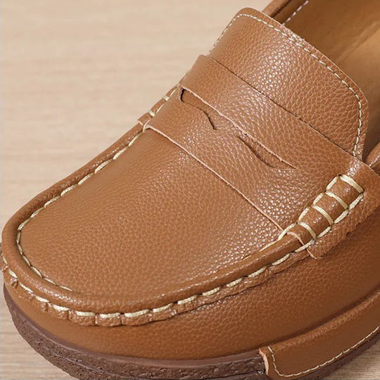 Mocassin orthopédique femme semelle amortissante