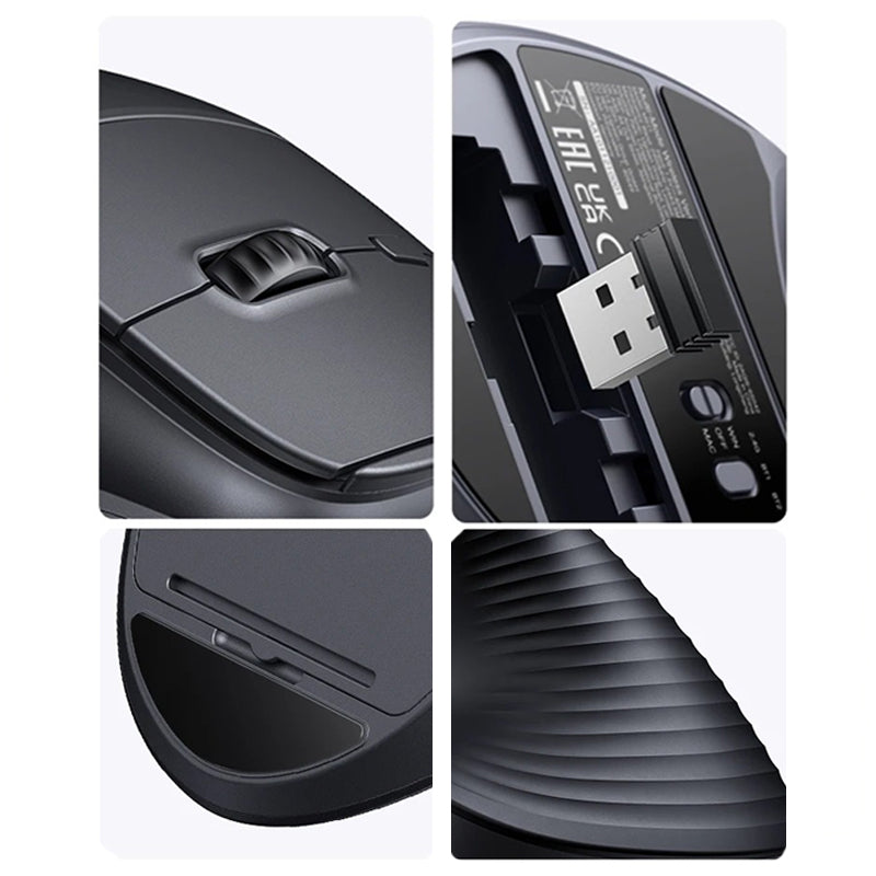 Souris orthopédique sans fil ergonomique Bluetooth