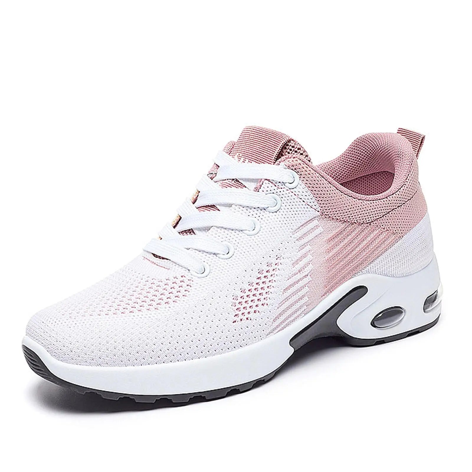 Basket orthopédique femme à coussin d’air sportif rose