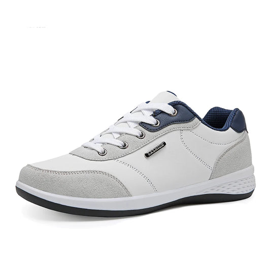 Basket orthopédique homme casual chic blanc