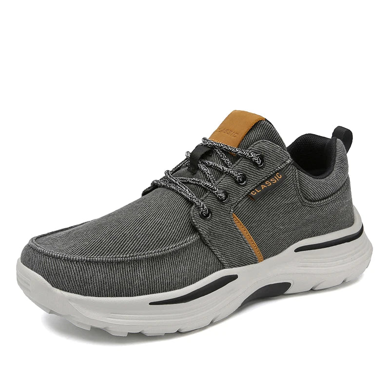 Basket orthopédique homme casual urbaine gris