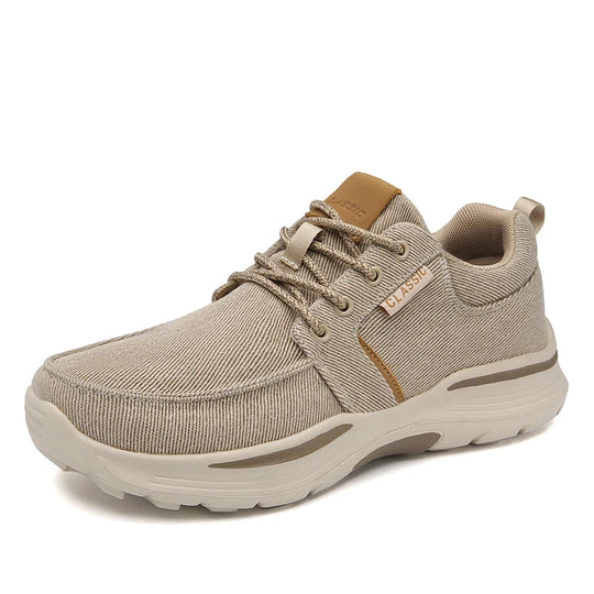 Basket orthopédique homme casual urbaine marron
