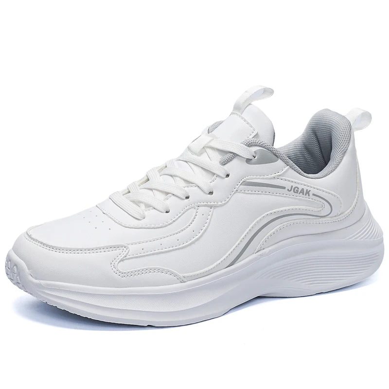 Basket orthopédique homme design dynamique blanc