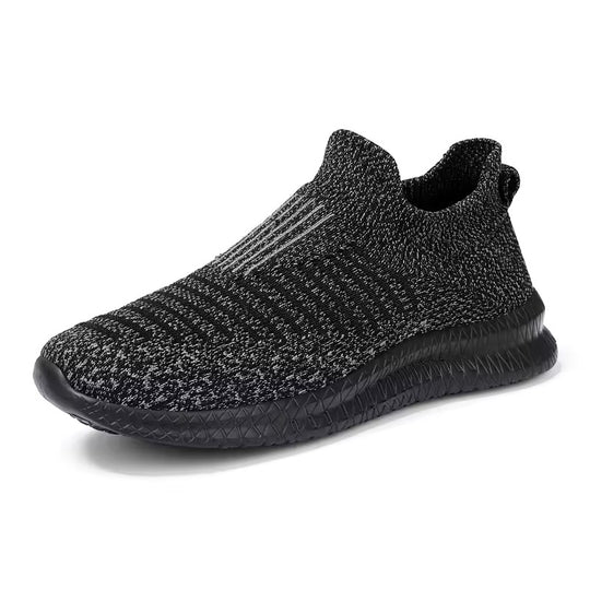 Basket orthopédique homme effet chaussette gris anthracite