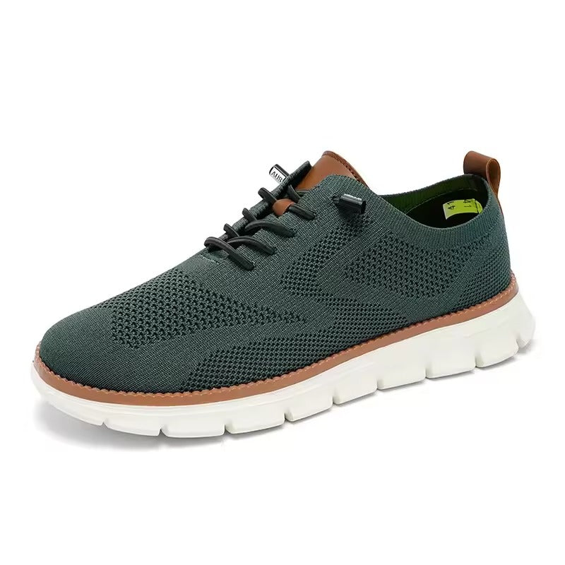 Basket orthopédique homme à maille respirante vert