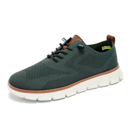 Basket orthopédique homme à maille respirante vert