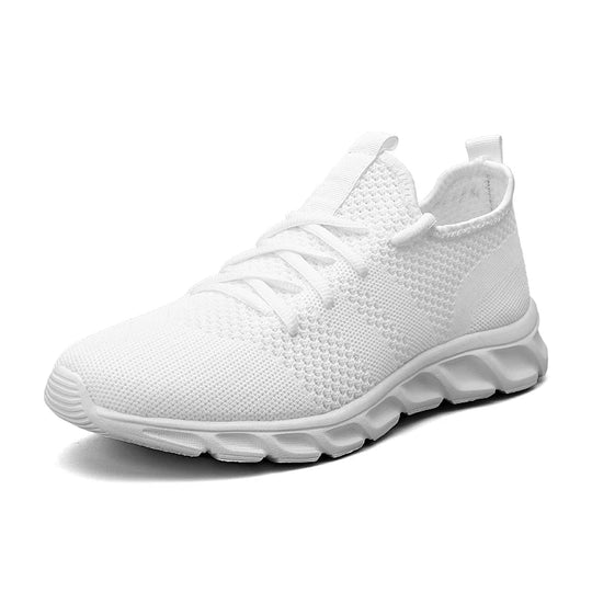 Basket orthopédique homme semelle amortissante blanc