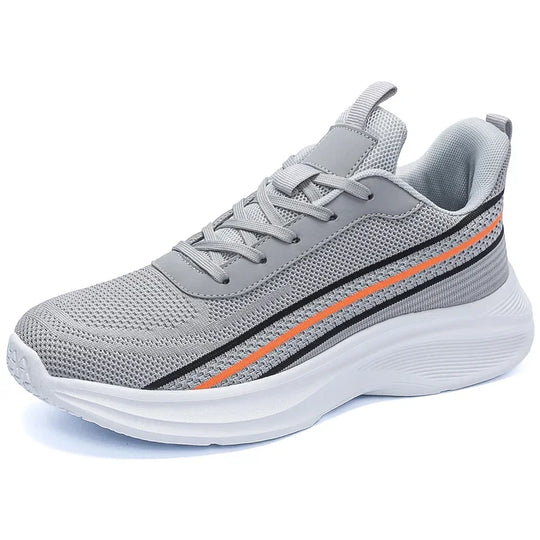 Basket orthopédique homme à semelle légère gris