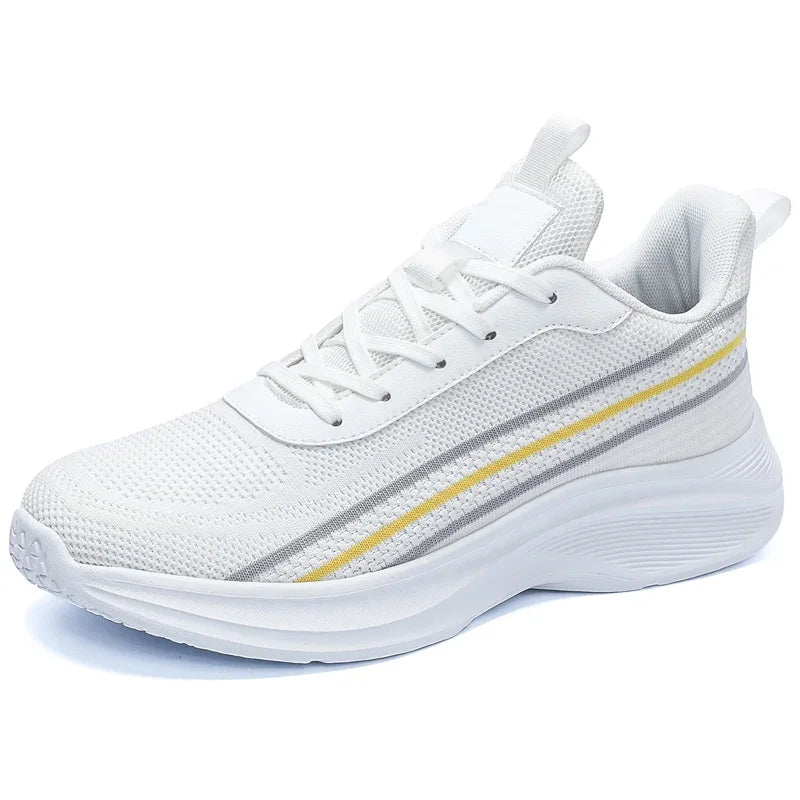 Basket orthopédique homme à semelle légère blanc
