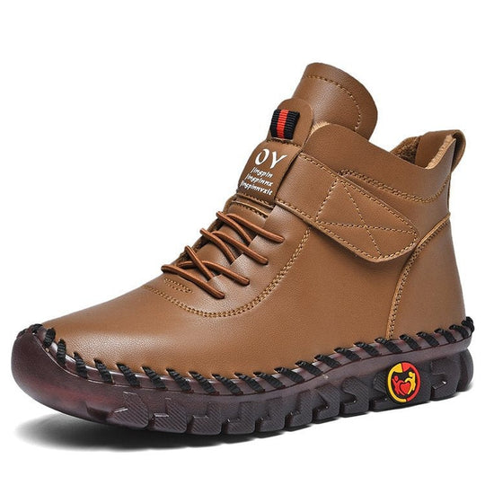 Botte orthopédique femme à semelle renforcée marron