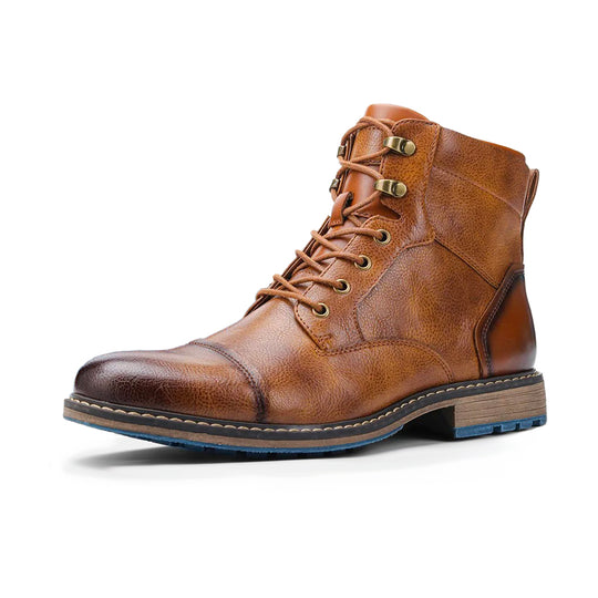  Botte orthopédique homme de marche urbaine marron