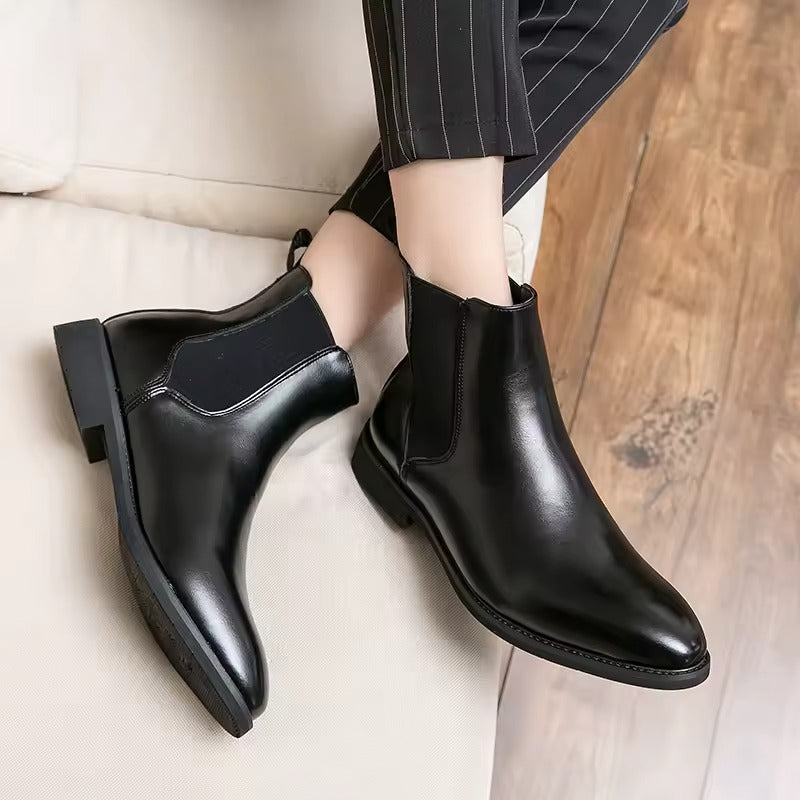Botte orthopédique homme à enfiler moderne chic