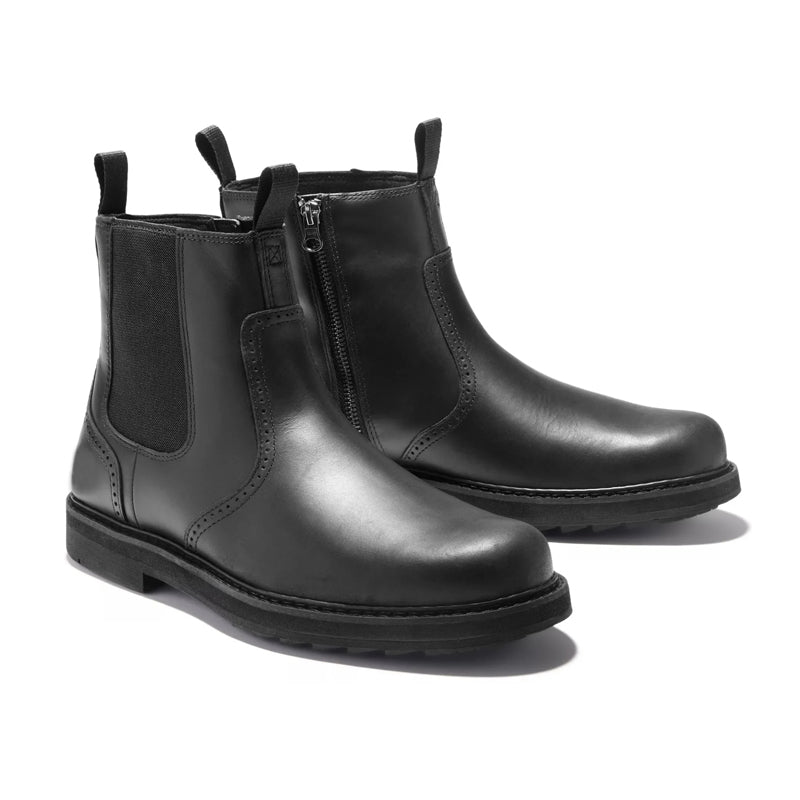 Botte orthopédique homme à fermeture chic urbain confortable