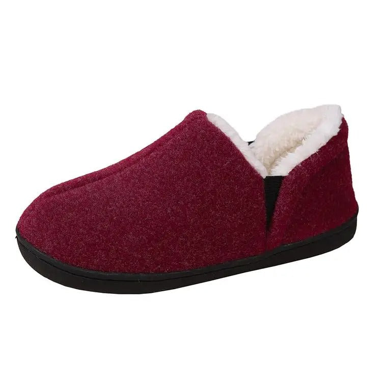 Chausson orthopédique femme rembourré confort rouge