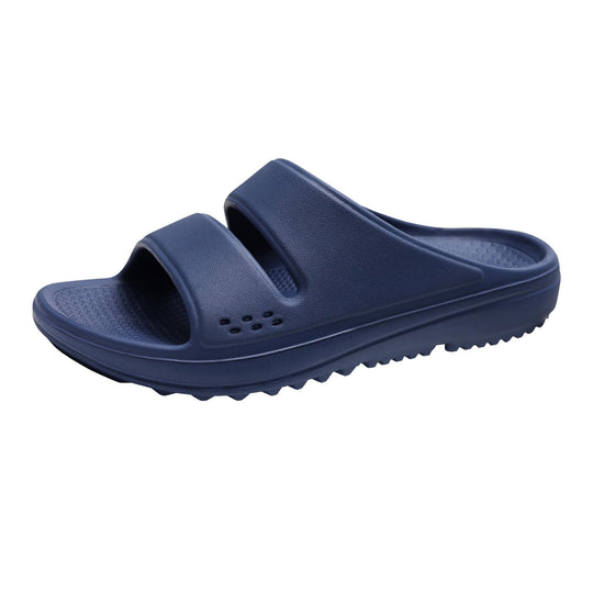Claquette orthopédique femme ultra légère bleu