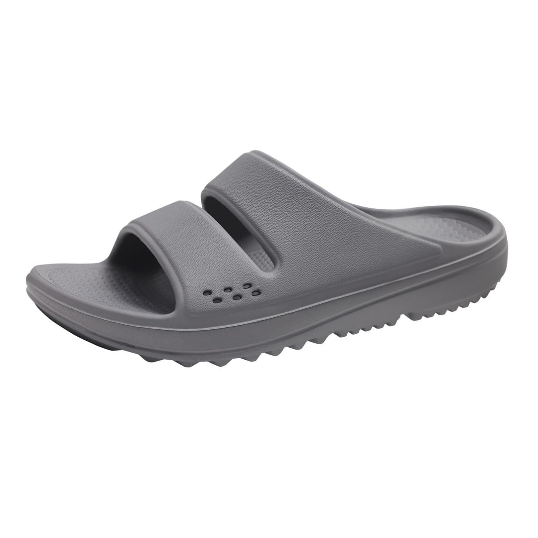 Claquette orthopédique femme ultra légère gris