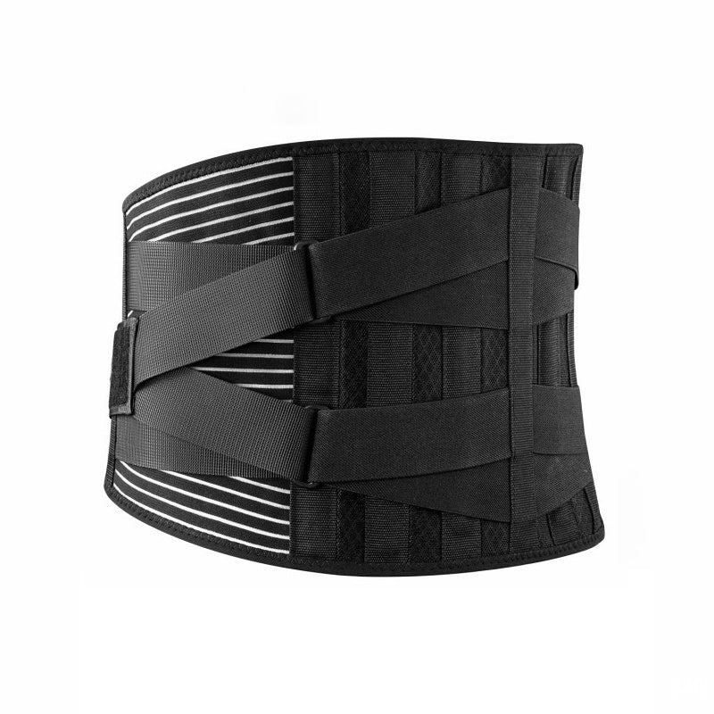 Corset orthopédique lombaire maintien ergonomique noir