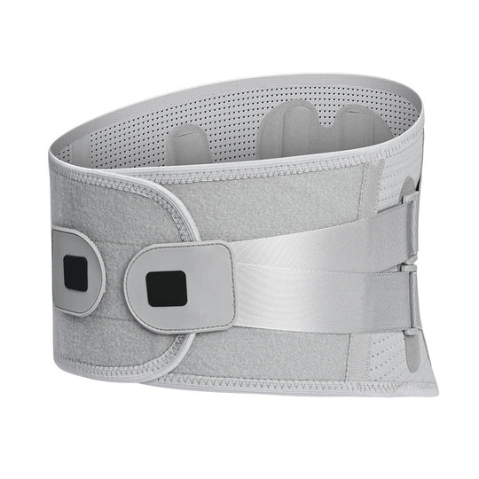 Corset orthopédique lombaire maintien renforcé gris