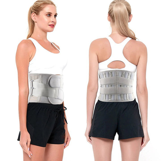 Corset orthopédique lombaire soutien vertical réglable