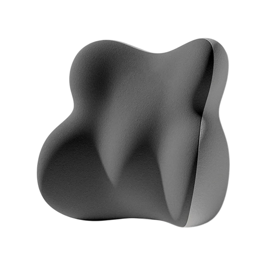 Coussin orthopédique lombaire pour assise prolongée gris anthracite